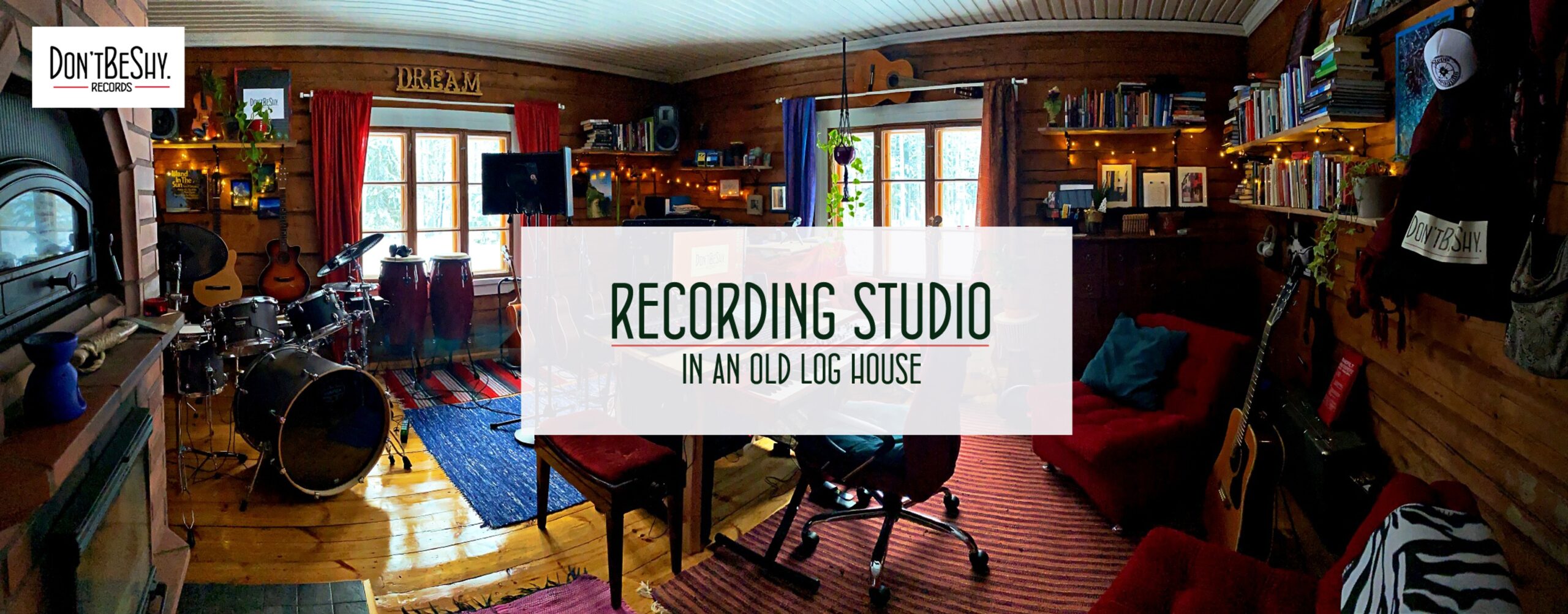 Recording-studio-in-an-old-log-house-logo-B